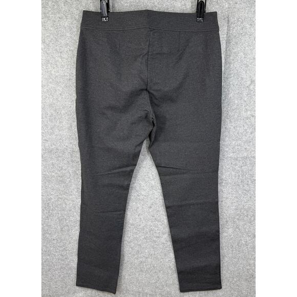 Eileen Fisher Trouser Pants Womens Small 32x30 Gray Tapered Stretch Zip‎ Pockets - Picture 3 of 8